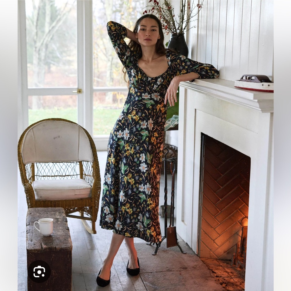 NWT Doen Guinevere Dress - Sweet Anemone